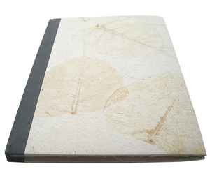 Wholesale <strong>Notebook</strong> <strong>With</strong> 48 Sheets / 96 <strong>Pages</strong> Of Recycled Handmade Cotton Paper Cream <strong>Colour</strong> Paper <strong>With</strong> Logo &amp; Design Printed - Product Image 2