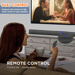 Para sistema de cine en casa con Control remoto Bluetooth 1 en 2 sonido envolvente TV OPT/entrada AUX Subwoofer Barra de sonido para TV y barras de sonido - Product Image 3