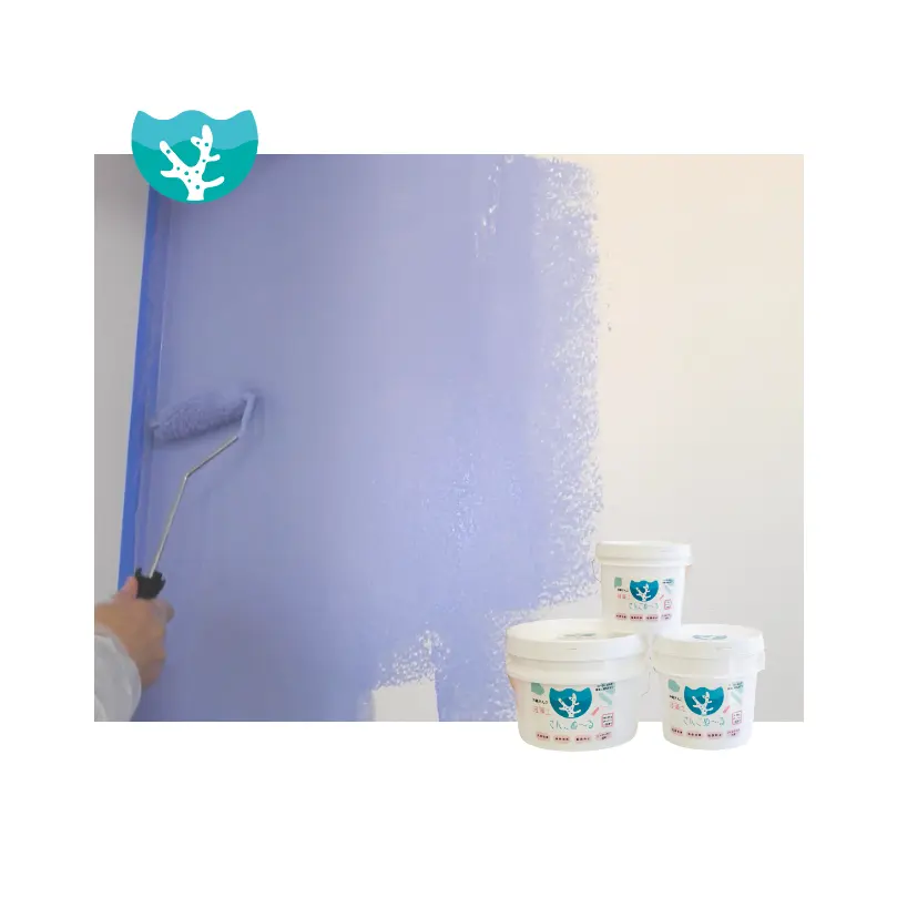 Diatomita pintura personalizada cemento polvo pintura suministros para casa