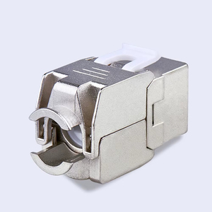 无工具RJ45 8P8C Cat6A第7类梯形插孔Utp STP网络模块Rj45梯形插孔第7类连接器 - Product Image 4
