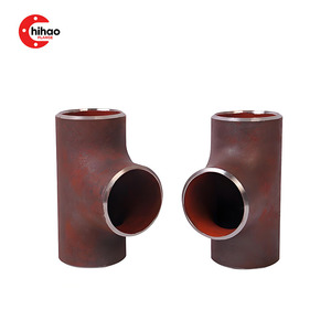 Thép carbon giảm <span class=keywords><strong>TEE</strong></span> | ASME b16.9 ASTM <span class=keywords><strong>A234</strong></span> wpb Ống phù hợp cho xây dựng đường ống công nghiệp - Product Image 1
