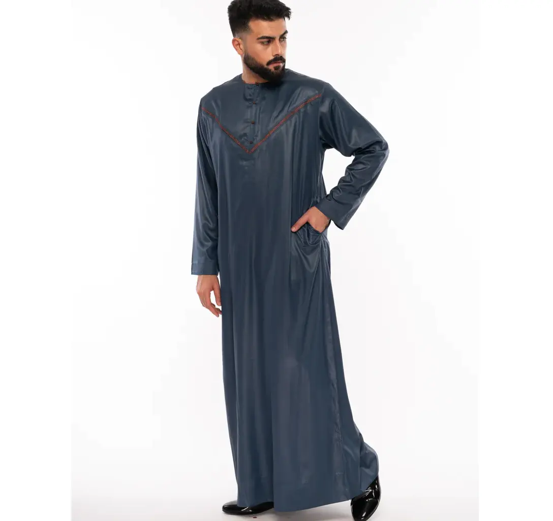 Daffah Design vêtements hommes, dubaï Qatar Thawb Style vêtements islamiques africains thobe musulmans turcs Offre Spéciale