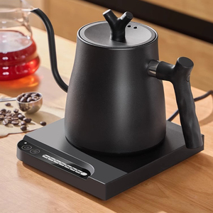Hervidor eléctrico de cuello de cisne para café y té, hervidor de café eléctrico de calentamiento rápido con control de temperatura - Product Image 3