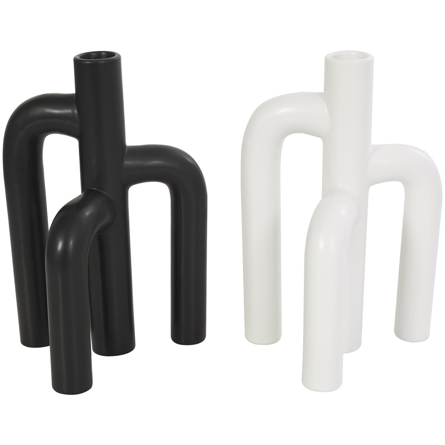 White and black