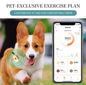 GPS Pet Activity Monitor 4G Dog/Cat Health Monitor WIFI IP67 Measures Pet Steps Historical Data Nylon <strong>Android</strong> PCs GSM - Product Image 3