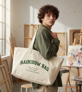 Bán buôn tùy chỉnh in logo tái sử dụng hàng tạp hóa mua sắm Tote Túi sinh viên Vai Túi Xách Vải lưu trữ túi vải mua sắm túi - Product Image 4