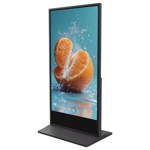 Pantalla LCD de pie de 75 pulgadas de fábrica DEDI Pantalla táctil interactiva OEM ODM para publicidad en interiores Señalización digital - Product Image 1