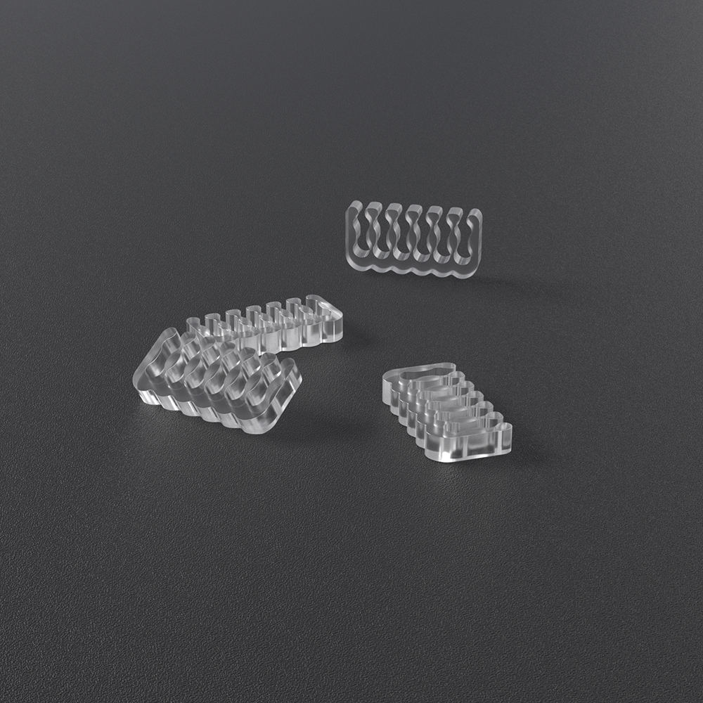Transparent 12 broches