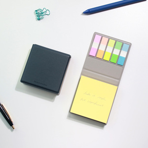 FENICE INDEX STICKY NOTE (80*83*18mm) 10色スリムライトスティッキーノートクリーンで再利用可能な世界の良い製品 - Product Image 1