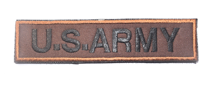 orange background + black text