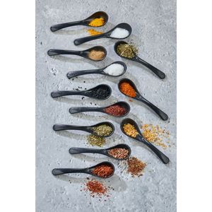 Cucchiaio per servire e spezie nero 24 pezzi-cucchiaio per colazione cucchiaio per la marmellata di zucchero - Product Image 3