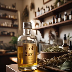 Uçucu yağ tedarikçiler aromatik difüzör yağlar kutsal fesleğen uçucu yağ hava temizleyici nemlendirici ve aromaterapi kullanımı için - Product Image 6