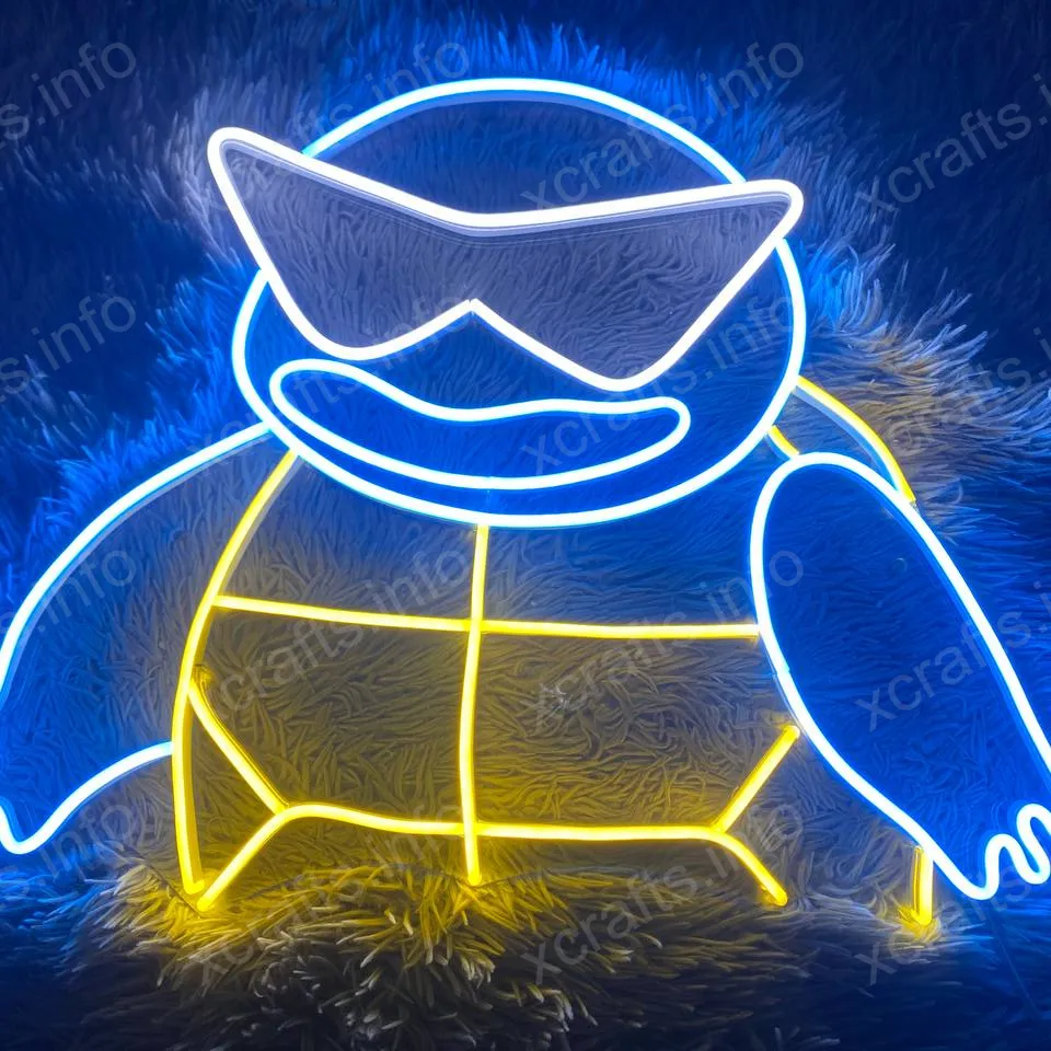 Super Venta de septiembre: Letrero de neón LED de Pokémon-Decoración de neón flexible personalizada, letrero de neón LED ideal para fanáticos de Pokémon y salas de juegos