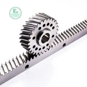 数控设备模块加工批发非标直齿斜齿塑料齿条齿轮 - Product Image 1
