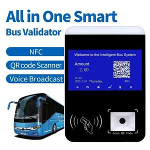 H158 lettore di carte di pagamento per il trasporto pubblico NFC terminale di pagamento macchina con codice QR lettore AFC sistema Bus validor - Product Image 3