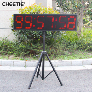 CHEETIE CP28B Sport all'aperto grande 9 pollici conto alla rovescia Timer LED cronometro corsa impermeabile cronometro - Product Image 6