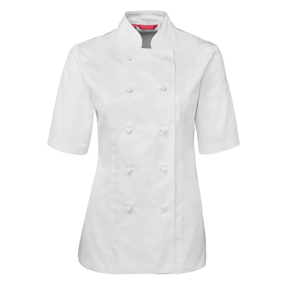 chef uniform short sleeve coat women uniform designs set