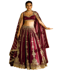 <strong>New</strong> Indian Designer Style Designer Georgette <strong>Lehenga</strong> Choli with Embroidery Sequence Work <strong>Lehenga</strong> with Fancy Georgette Dupatta