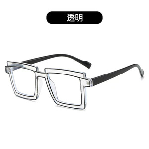 Karikatür Anime baskı düz gözlük PC çerçeve ile yeni çekim sahne moda dikdörtgen tarzı elmas yüz şekli maç - Product Image 6