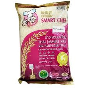 ข้าวขาวเนื้ออ่อนนุ่มคล้ายบาสมาติกสำหรับใช้ในอาหารเม็ดยาวออร์แกนิกจากไทยแตกเป็น5%