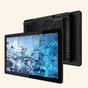 15.6 pollici senza ventaglio industriale touch screen PC display I3 I5 I7 impermeabile incorporato computer industriale LCD touch screen monitor - Product Image 1