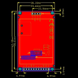 2,2/2,4/2,8/3,2/3,5/4,0 Zoll SPI Serial TFT LCD-Touchscreen-Modul Treiber IC ILI9341 ILI9488 480*320 LCD-Modul für Arduino