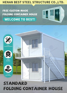 Hot bán Chất lượng cao tùy chỉnh đúc sẵn gấp container với một tuổi thọ dài được sử dụng như nhà máy bảo vệ an ninh - Product Image 4