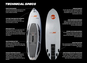 מכירות חמות 110cc סיבי פחמן surfboard מופעל ספורט מים jeturf בנזין עם 12 חודשים כלי יד כלי