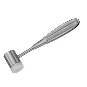 Cerrahi Mallet 190 mm 7 12 "25mm paslanmaz çelik kafa diş kemik Mallet ortopedik cerrahi çekiç - Product Image 3