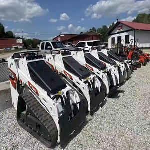 En iyi fiyat oldukça kullanılan MT100 Mini parça Skid nokta dönüşlü yükleyici stokta hızlı teslimat kuengine motor ve şanzıman bileşenleri ile