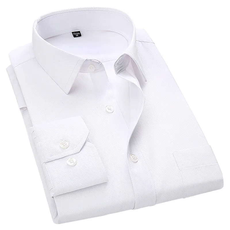 Casual 100% Cotton Men's Slim Fit Dress Shirt Wholesale New Long Sleeve Dress Shirts For Men CASUAL.WEDDING.PARTY WEAR