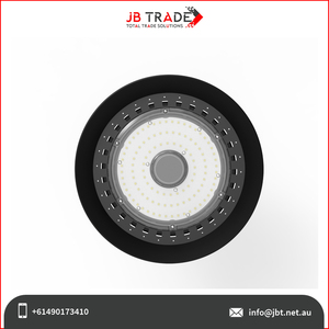 75W IP65 LED高湾光日光マイクロ波モーションセンサー商用照明スーパーマーケットUFO 150W 200Wアルミニウム