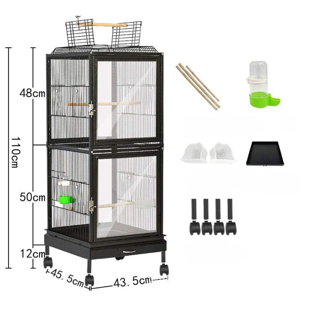 Black (Front side transparent) (required assemble)