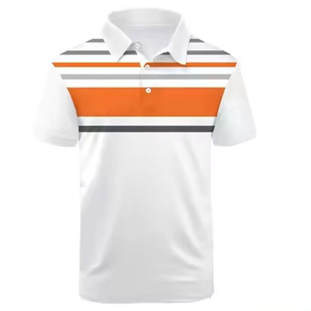 वैयक्तिकृत शीर्ष गुणवत्ता वाले पुरुष पोलो टी शर्ट कस्टम ब्रांडिंग थोक स्लिम फिट 100% कॉटन गोल्फ पोलो टी शर्ट पुरुष