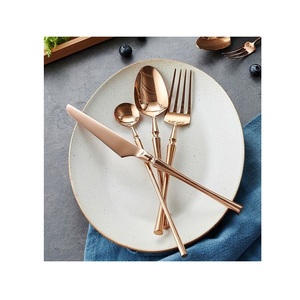 <strong>Simple</strong> and Attractive Look Design Metal <strong>Flatware</strong> and Tableware Use Cutlery Set With Premium Quality - Product Image 2