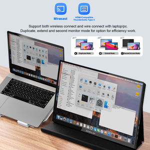 Conexión inalámbrica 1920*1200P FHD Monitor portátil con control táctil de 10 puntos para negocios y juegos ps4 ps5 switch Nintendo - Product Image 6