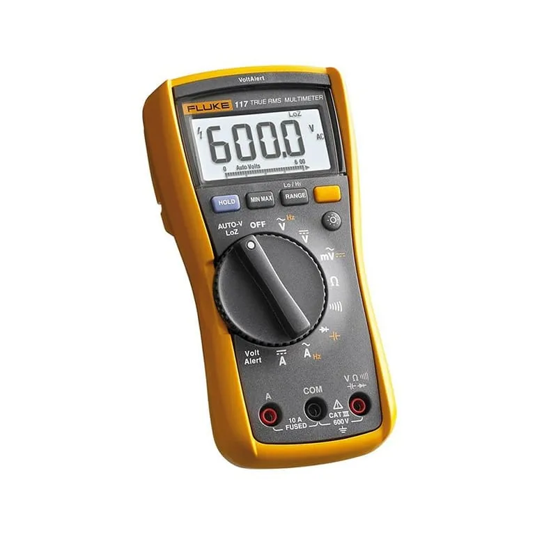 Fluke 117 elektrikçi multimetre temassız voltaj ile stokta yepyeni