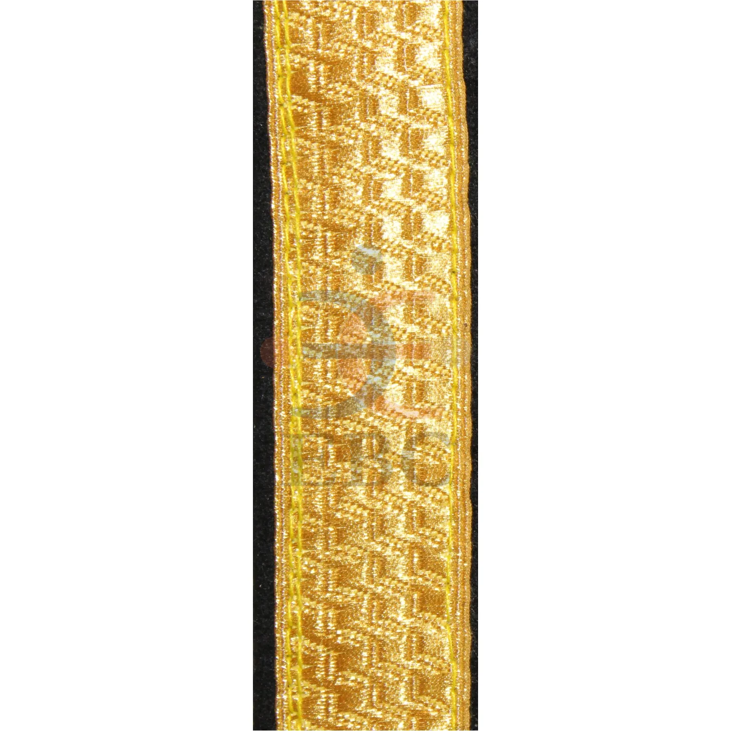 Encaje dorado y plateado para mujer, tela de lentejuelas, ropa, uniforme, cinta trenzada de lingotes, cinta dorada, Tresse Gallon Mylar trenza, alambre dorado