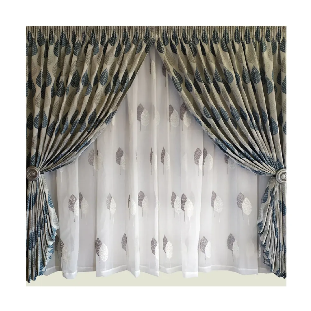 OEM ODM Services New Fashion Home Curtains For The Living Room High Quality Ready Made Curtains For Sale