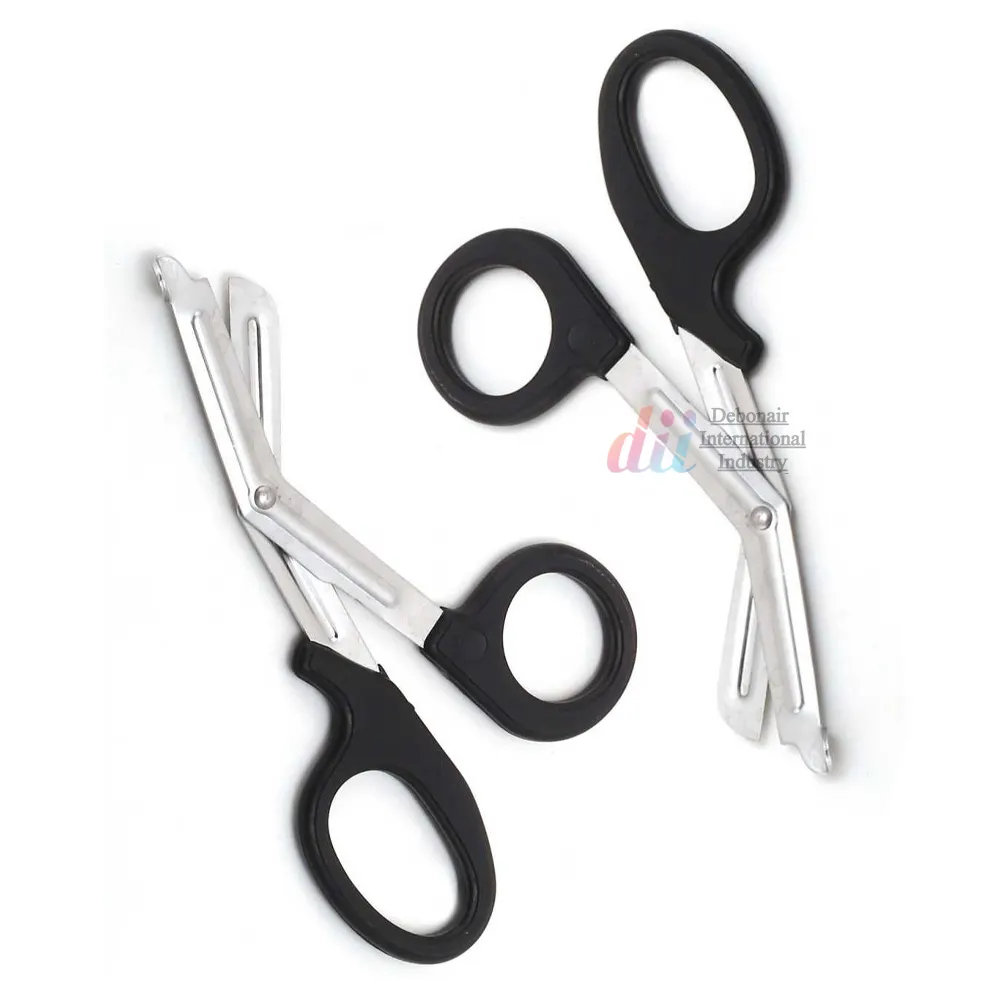 Customized Logo Print Stainless Steel Premium Bandage Scissor Medical Emergency First Aid EMT Trauma Shears By debonairii