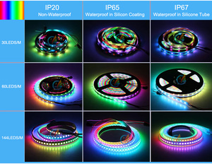 Shenzhen programmabile ws2811 ws2812 ws2815 ledstrip light rgb ws2813 led strip - Product Image 4