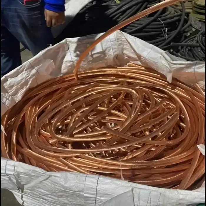 Fio de cobre de sucata de alta pureza 99.99% fio de sucata de cobre não-ferroso de metal de alta qualidade sucata de venda quente fio de cobre