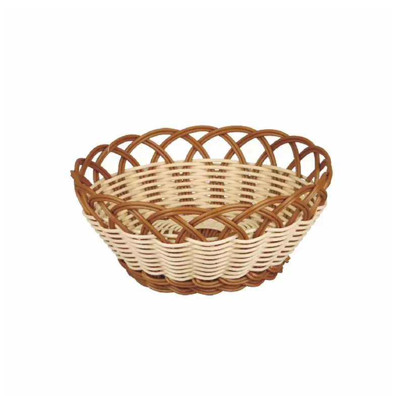 Kitchen Food Rattan Bowl Exclusive Quality Customized Shape and Size Fruit and Salad Bowl For Restaurant and Hotel Ware