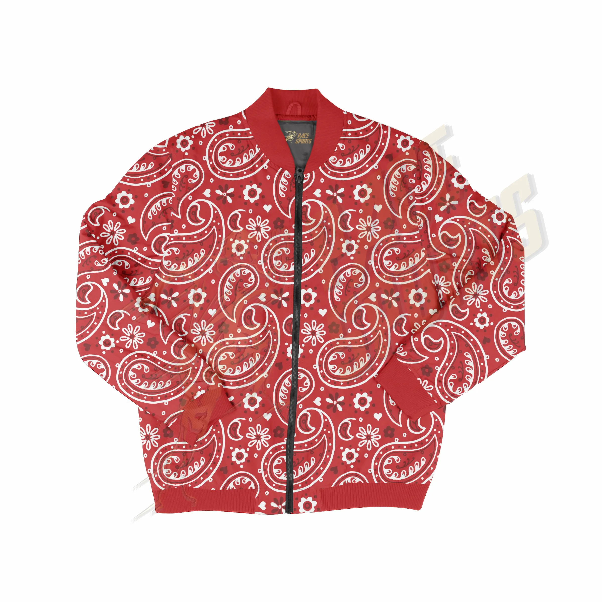 Rote Pfingstrosen Blumen Frauen Casual Printed Bomber Neueste Farb sublimation bedruckte Bomber jacken