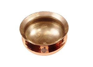 Jamsons Premium kalite bakır paslanmaz çelik Handi klasik tasarım servis kasesi ile TENCERE SETİ lüks Metal bakır - Product Image 3