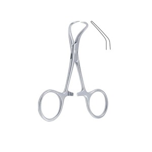 バックハウスタオルクランプボールとソケット付きステンレスタオルクランプ11.5cm-14手術器具