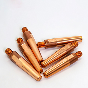 Kaynak robotu Tokinarc için iletken ucu dayanıklı ve yanan krom zirkonyum bakır temas ipuçları dayanıklı - Product Image 6