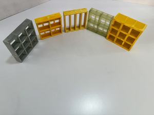 玻璃钢网格复合玻璃钢玻璃纤维格栅走道，用于建筑材料制造机械零件