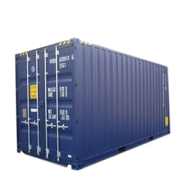 Contenedor vacío usado de cubo alto de 40 pies, de 20 pies contenedor usado y 40 pies, listo para la exportación, peso de dimensiones brutas