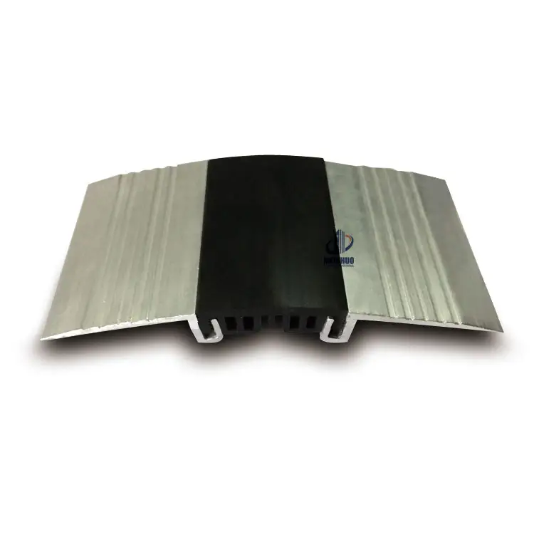 Aluminum ASTM6063-T5 floor Expansion Joint Cover with Great Movement Capacity for 25-50mm joint width